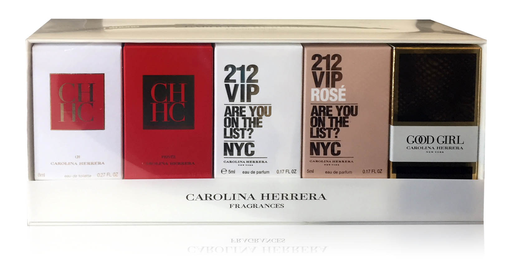 Carolina Herrera Woman Set 5 Miniaturas 