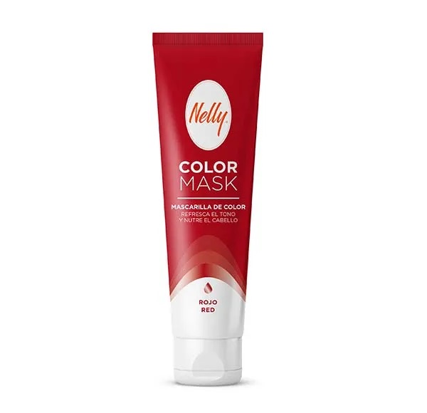 NELLY COLOR MASK MASCARILLA DE COLOR ROJO 60 ML