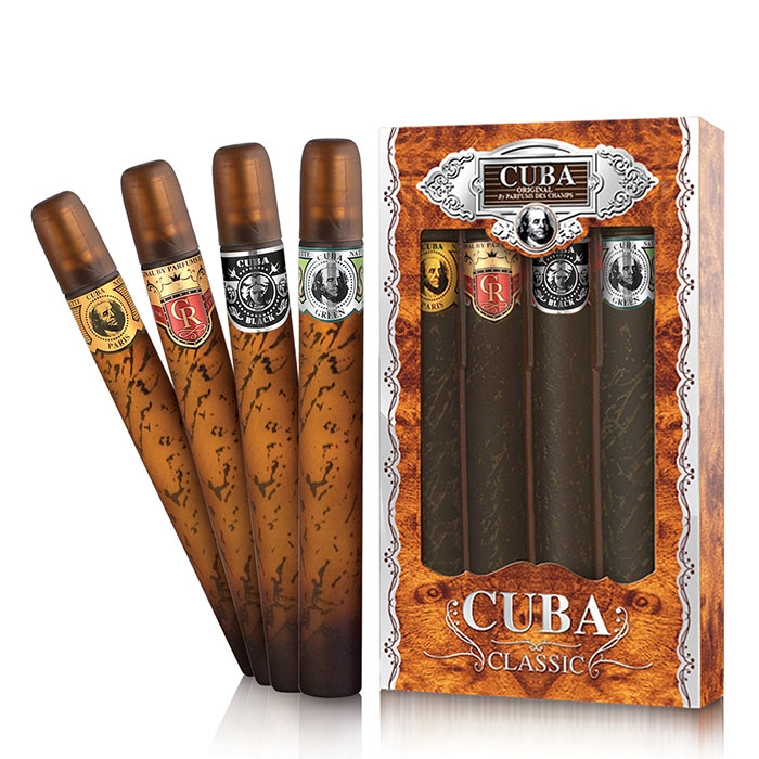 Cuba Perfumes Cuba 4 X 35 Ml Set Regalo Que Se Compone De Cuba Gold