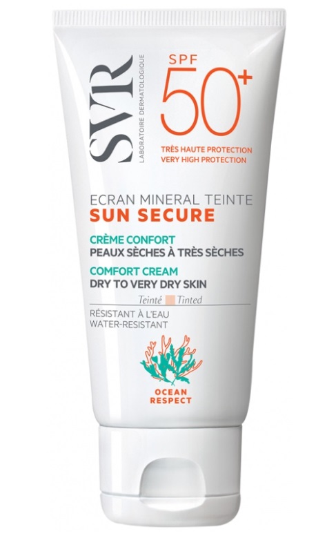 SVR SUN SECURE ECRAN MINERAL TEINTE SPF50+ PIEL SECA/MUY SECA 60 G